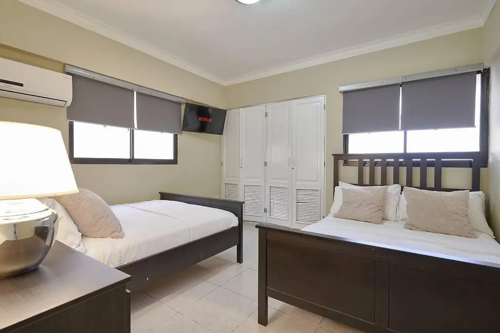 Escape 4Br Penthouse Close To Blue Mall 7&8Flr With Private Rooftop Outdoorterrace Santo Domingo Lägenhet